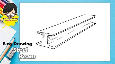 how to draw a steel box beam in sketchup|sketch up beam tutorial.